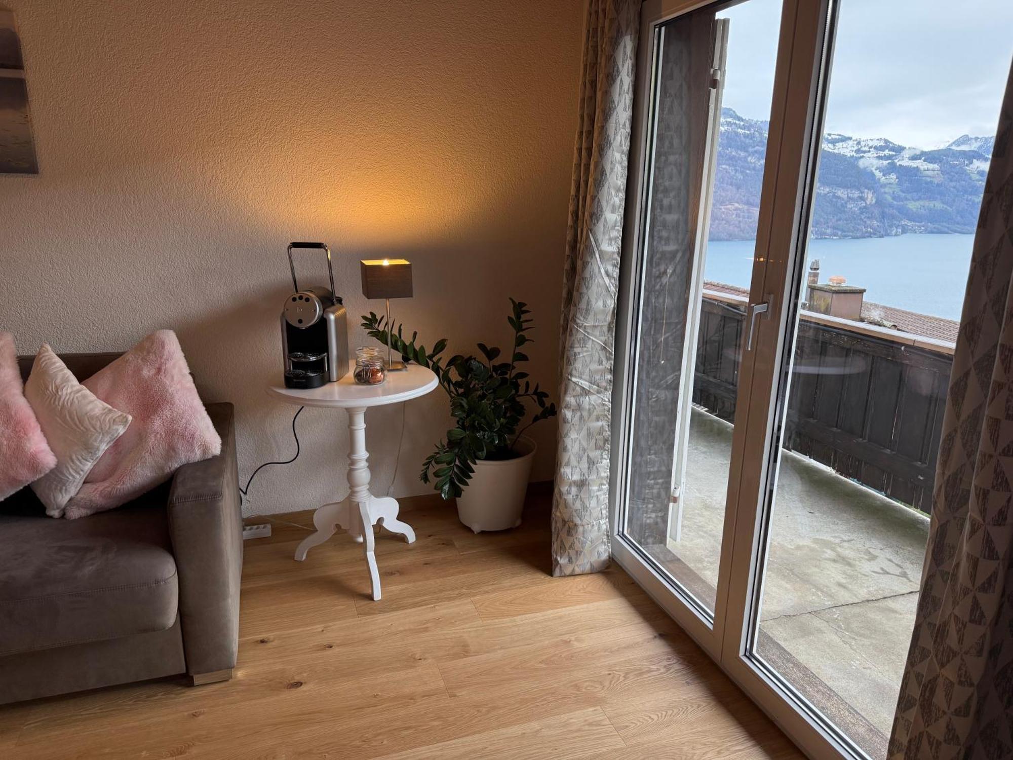 Apartament Eva'S Seeblick Krattigen Pokój zdjęcie